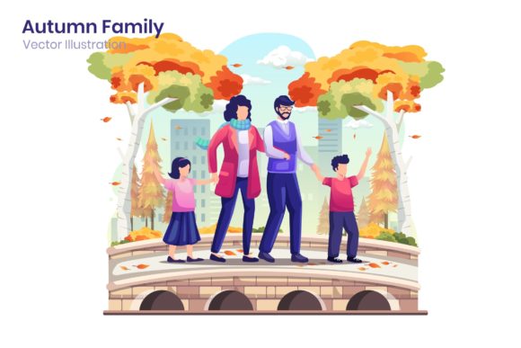 Autumn Family Graphics for Crafting