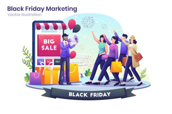 Black Friday Graphics for Seasonal Campaigns