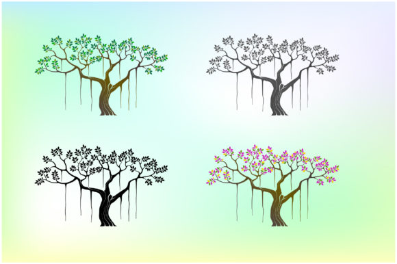Collections of Banyan Tree Graphics