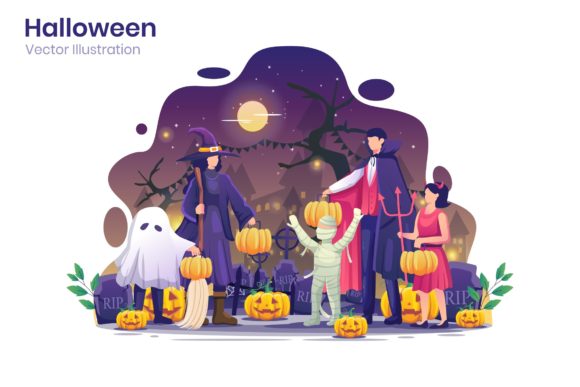 Graphic Design Asset for Halloween