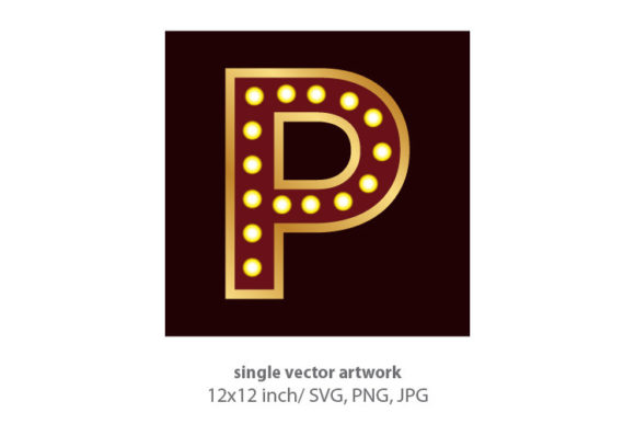 Lightbulb Letter P Graphics for Modern Branding