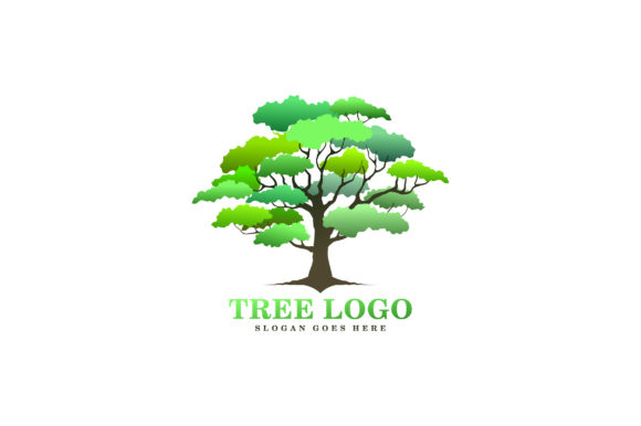 Oak Tree Logo Graphics for Branding