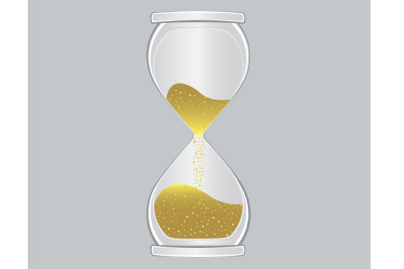 Sand Watch Vector for Modern Design Projects