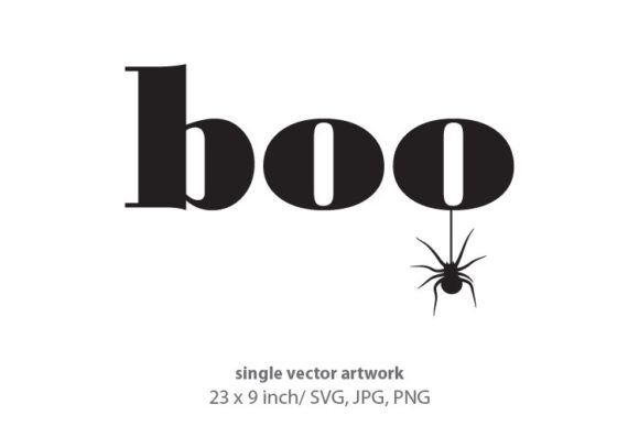 Word Boo and Spider: A Graphic Design Asset for Local Branding